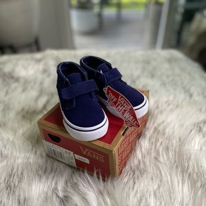 Toddler Vans Fringe Velcro High Top